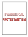 Evangelical Protestantism cover